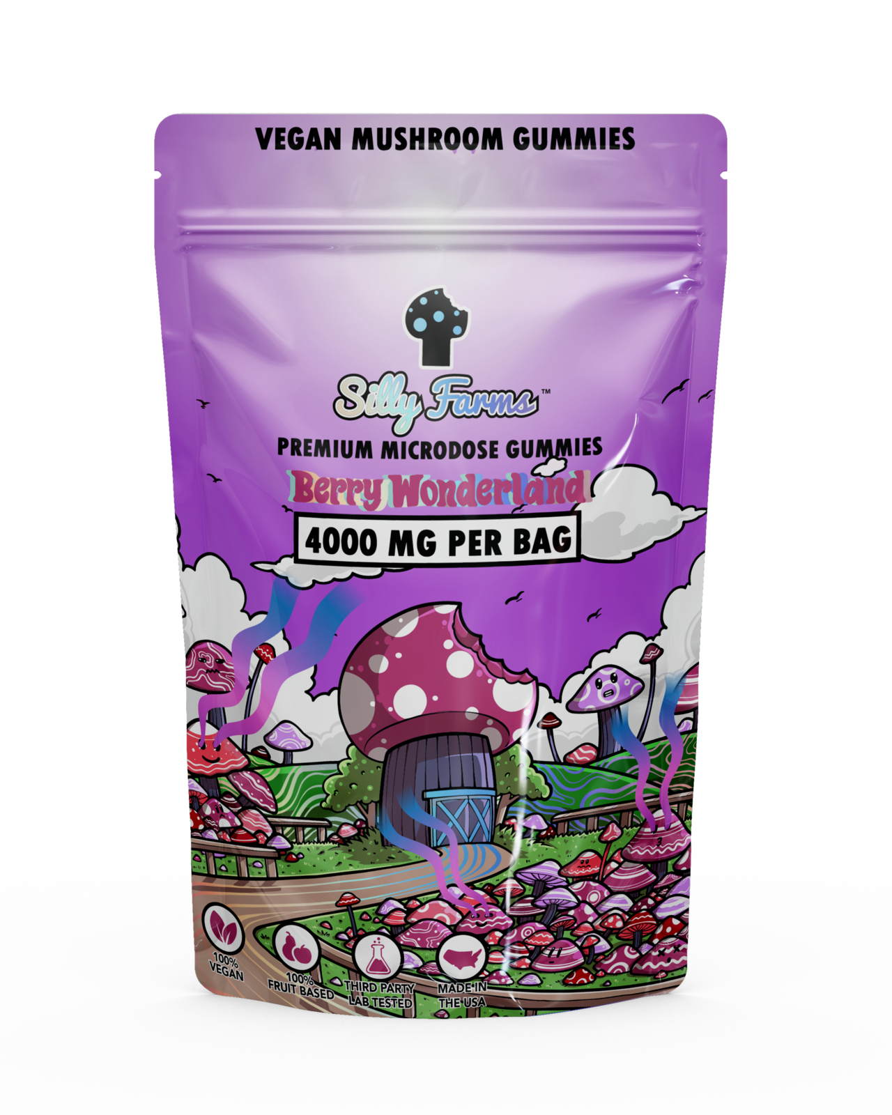 SILLY FARMS PREMIUM MICRODOSE GUMMIES 4000MG PER BAG