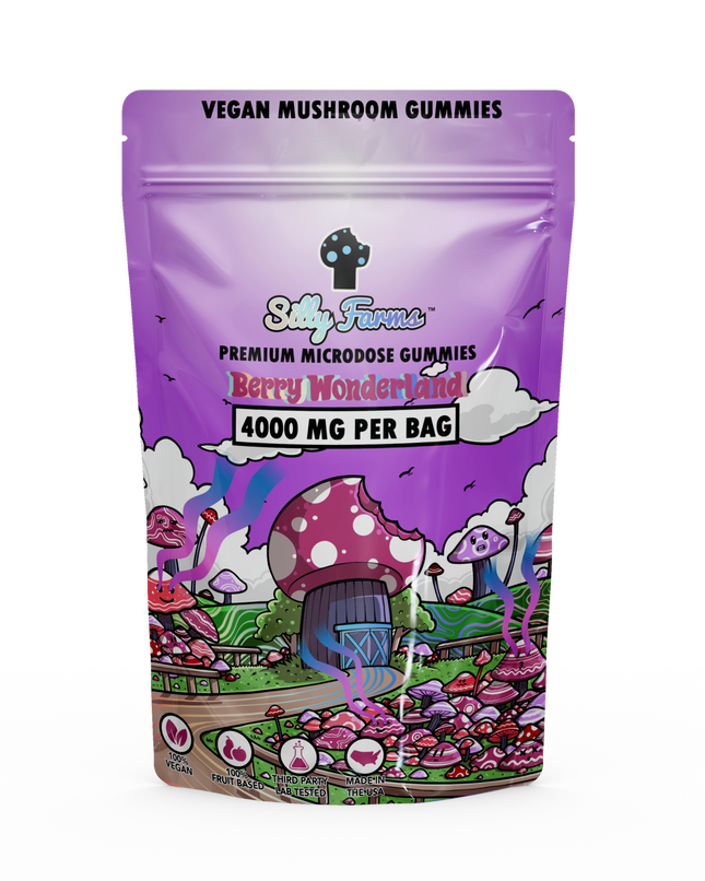SILLY FARMS PREMIUM MICRODOSE GUMMIES 4000MG PER BAG