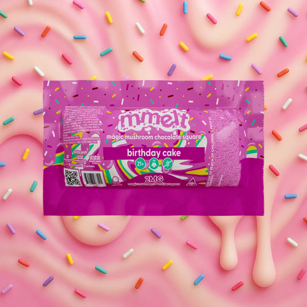 MMELT 40MG MUSHROOM CHOCOLATE BOX (2MG/PK , 20PK/BOX)