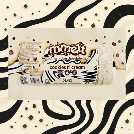 MMELT 40MG MUSHROOM CHOCOLATE BOX (2MG/PK , 20PK/BOX)