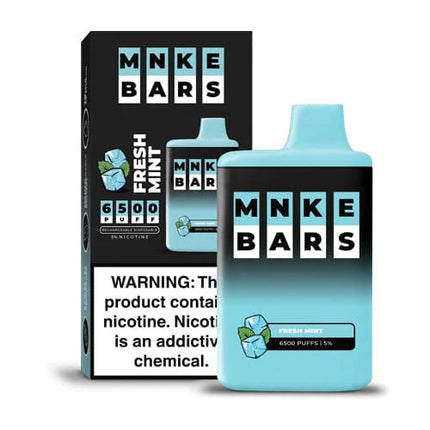 MNKE BARS 6500 PUFSS 5% DISPOSABLE (5CT DISPLAY) - FRESH