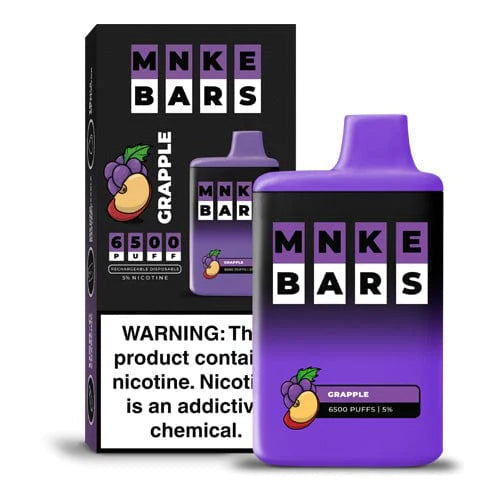Mnke Bars 6500 Pufss 5% Disposable (5ct Display) Risingwholesale E-cig E-cig Rising Wholesale Inc. Mnke Bars 6500 Pufss 5% Disposable (5ct Display) Risingwholesale E-cig E-cig Rising Wholesale Inc.
