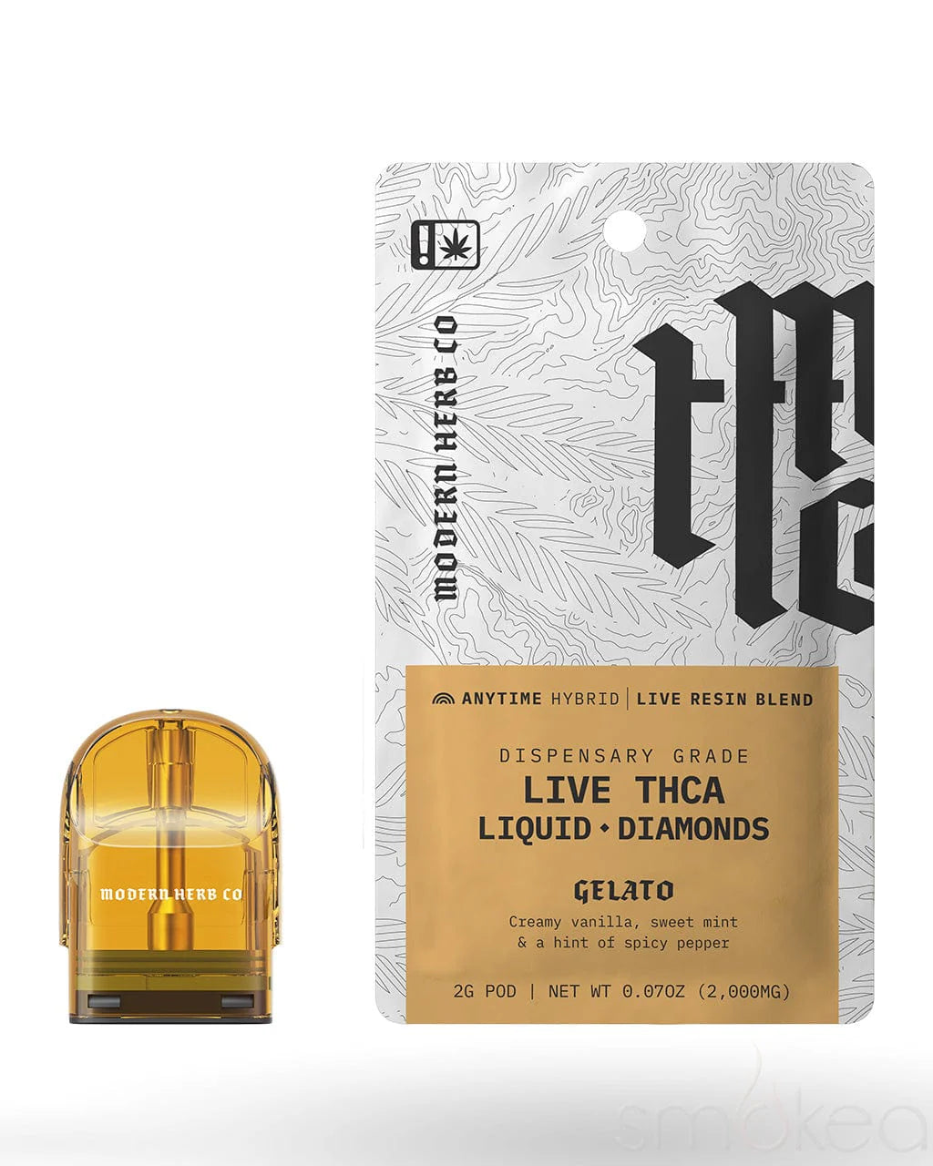 MODERN HERB CO LIVE THCA LIQUID DIAMONDS 2G POD REFILL
