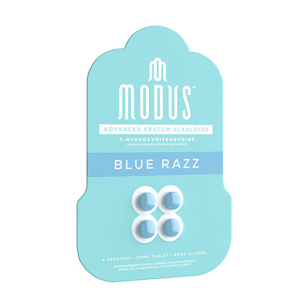 MODUS 7-HYDROXYMITRAGYNINE 80MG TABLETS (4CT x 20MG)