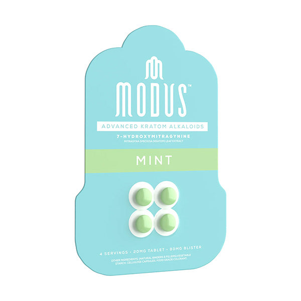 MODUS 7-HYDROXYMITRAGYNINE 80MG TABLETS (4CT x 20MG)