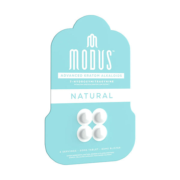 MODUS 7-HYDROXYMITRAGYNINE 80MG TABLETS (4CT x 20MG)
