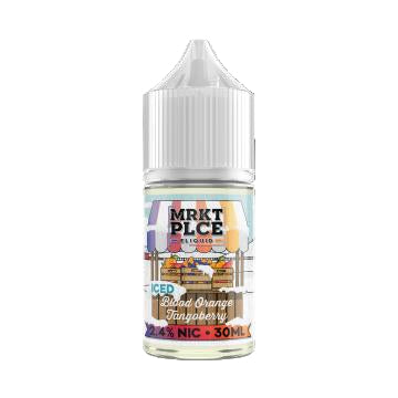 MRKT PLCE 30ML SALT NIC BLOOD ORANGE TANGOBERRY ICED 24MG 760412602024
