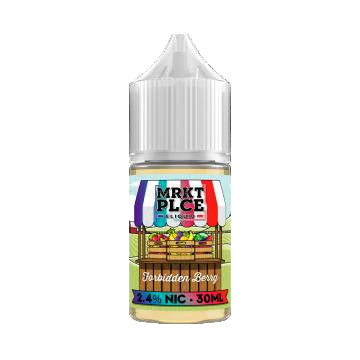 MRKT PLCE 30ML SALT NIC FORBIDDEN BERRY 24MG 650434675703