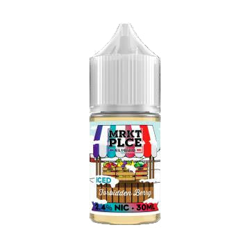 MRKT PLCE 30ML SALT NIC FORBIDDEN BERRY ICED 48MG 650434675765