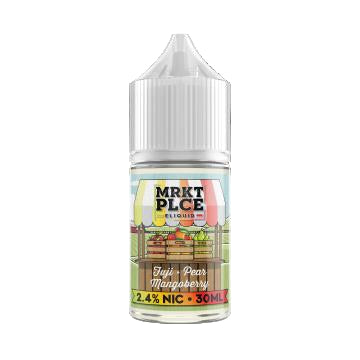 MRKT PLCE 30ML SALT NIC FUJI PEAR MANGOBERRY 48MG 656879080393
