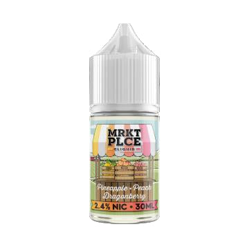 MRKT PLCE 30ML SALT NIC PINEAPPLE PEACH DRAGONBERRY 48MG 656879080461