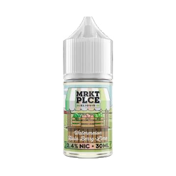 MRKT PLCE 30ML SALT NIC WATERMELON HULABERRY LIME 48MG 656879080553
