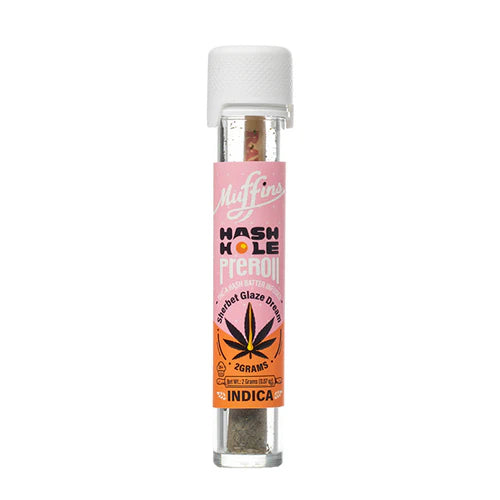 MUFFINS THC-A 2 GRAM HASH HOLE PRE-ROLL (25CT DISPLAY)