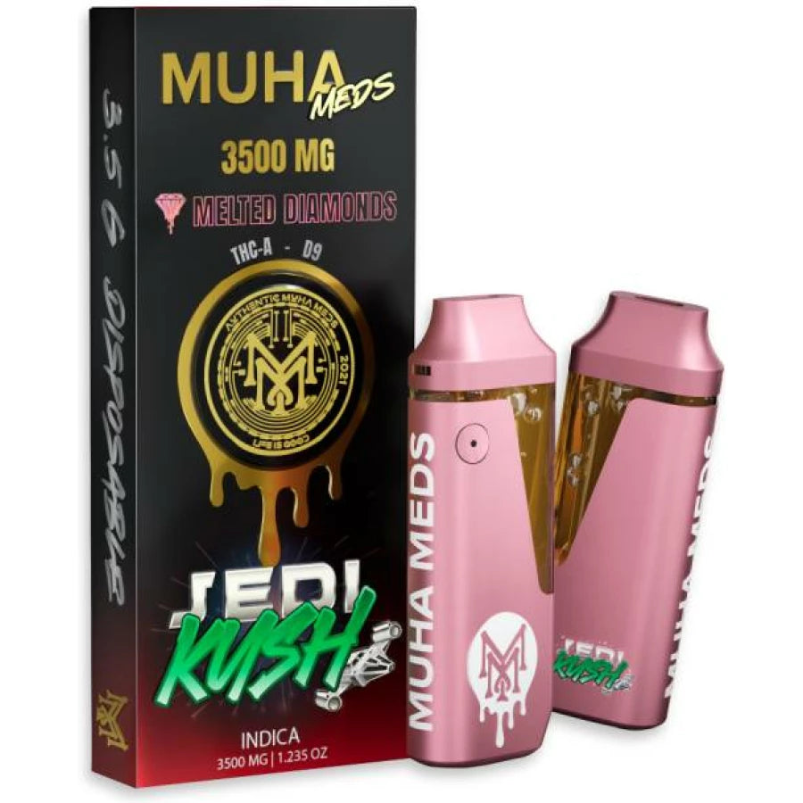 MUHA MEDS 3500MG MELTED DIAMONDS THC-A - D9 DISPOSABLE VAPE Rising Wholesale Inc. MUHA MEDS 3500MG MELTED DIAMONDS THC-A - D9 DISPOSABLE VAPE Rising Wholesale Inc.