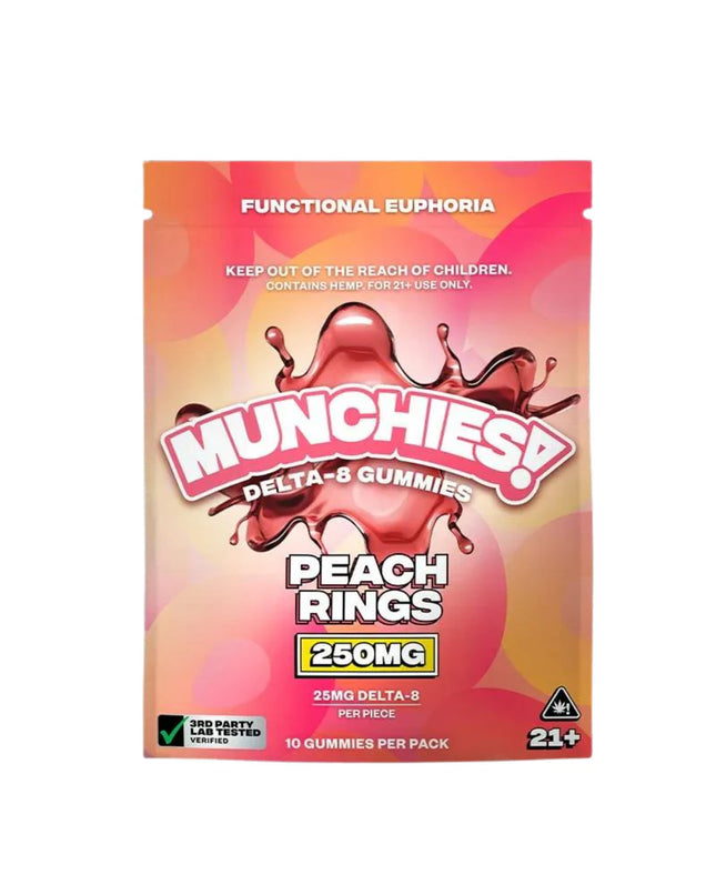 DELTA MUNCHIES 250MG D8 GUMMIES (10/PACK)