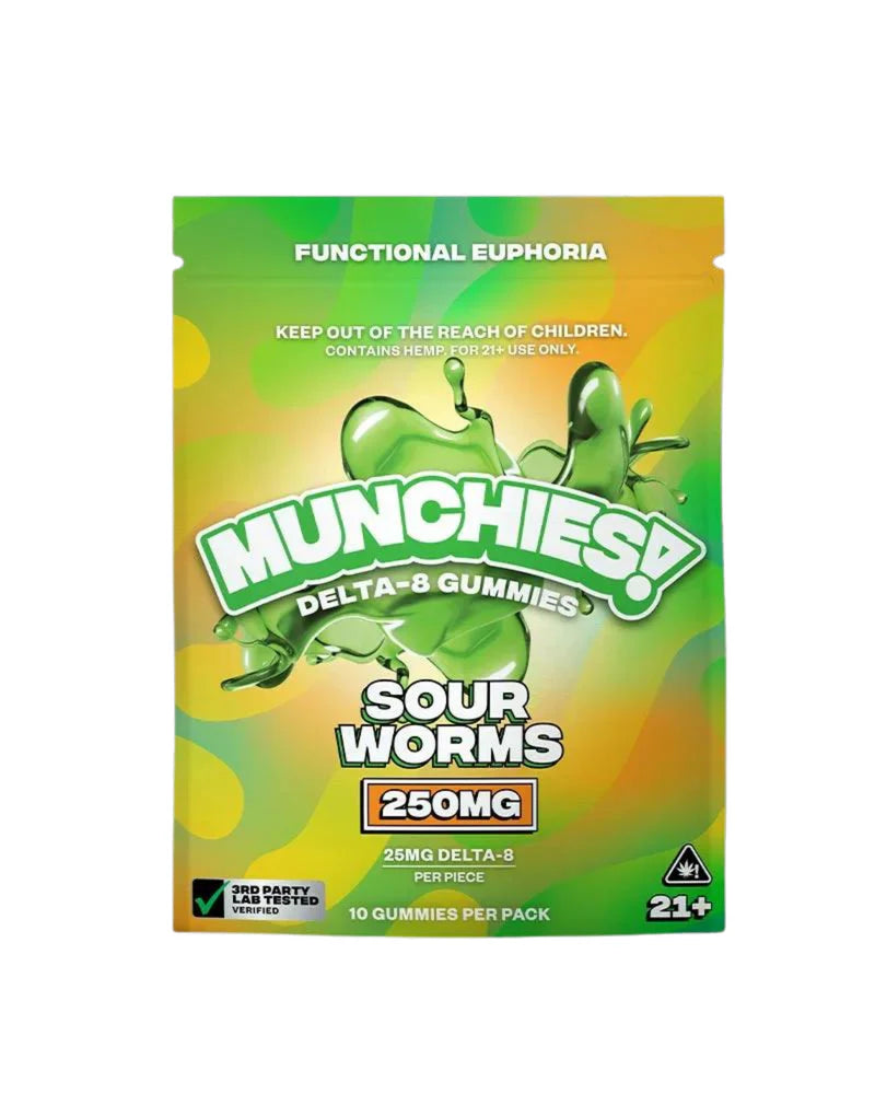 DELTA MUNCHIES 250MG D8 GUMMIES (10/PACK)