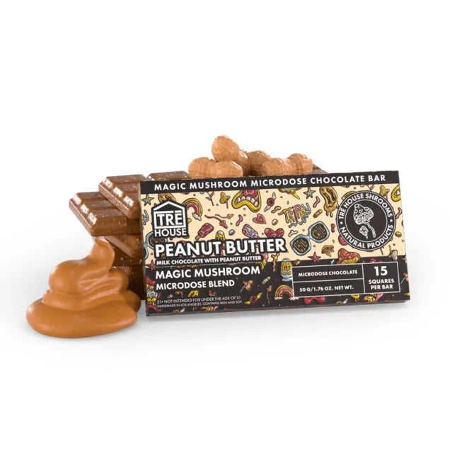 TRE HOUSE MAGIC MUSHROOM CHOCOLATE BAR