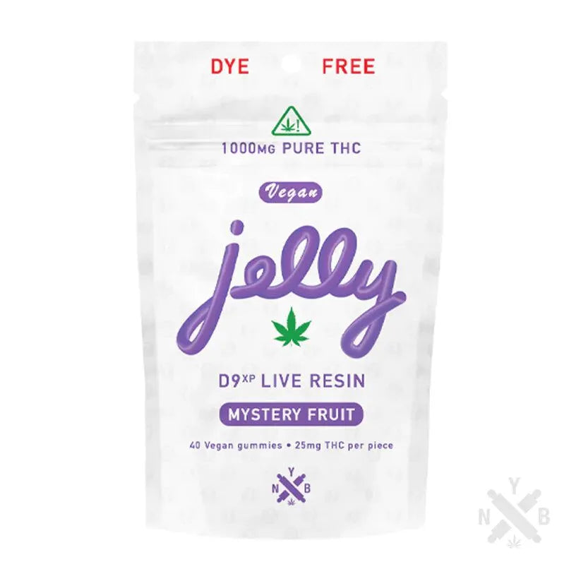 JELLY 1000MG D9XP LIVE RESIN GUMMY BAG (40CT/BAG)