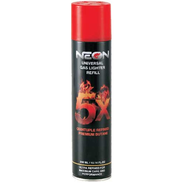NEON® PREMIUM BUTANE GAS - 420 ML (12CT DISPLAY)
