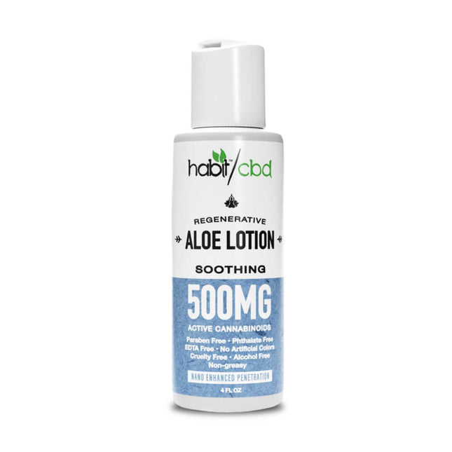 HABIT 500MG FULL SPECTRUM CBD REGENERATIVE LOTION | ALOE LOTION