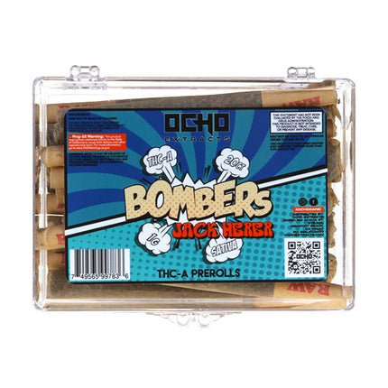 OCHO EXTRACTS BOMBERS 1 GRAM THC-A PRE ROLLS (20CT JAR)