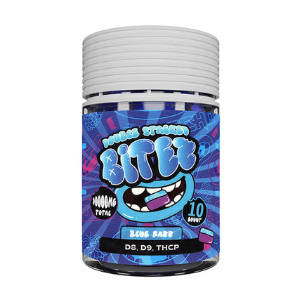 BITEZ DOUBLE STACKED (D8 + D9 + THCP) 1000MG GUMMY (10CT JAR) | ASSORTED FLAVOR (6CT DISPLAY)