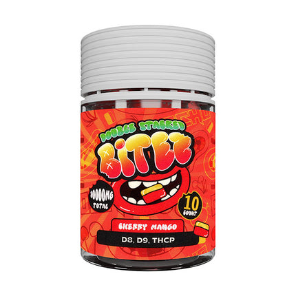 BITEZ DOUBLE STACKED (D8 + D9 + THCP) 1000MG GUMMY (10CT JAR) | ASSORTED FLAVOR (6CT DISPLAY)