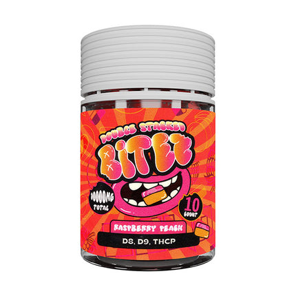 BITEZ DOUBLE STACKED (D8 + D9 + THCP) 1000MG GUMMY (10CT JAR) | ASSORTED FLAVOR (6CT DISPLAY)