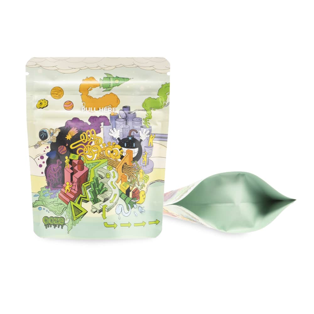 OOZE DESIGNER MYLAR BAGS 1OZ 10CT / PACK