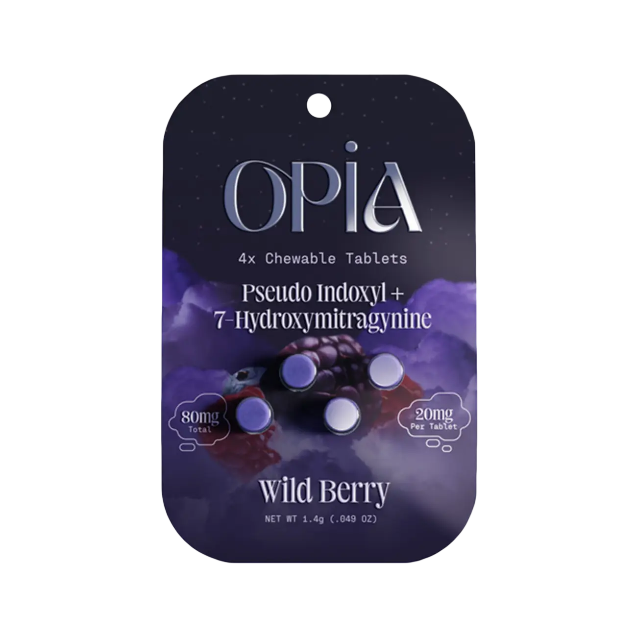 OPIA PSEUDO INDOXYL + 7-HYDROXY 20MG PER TAB (4CT PACK)