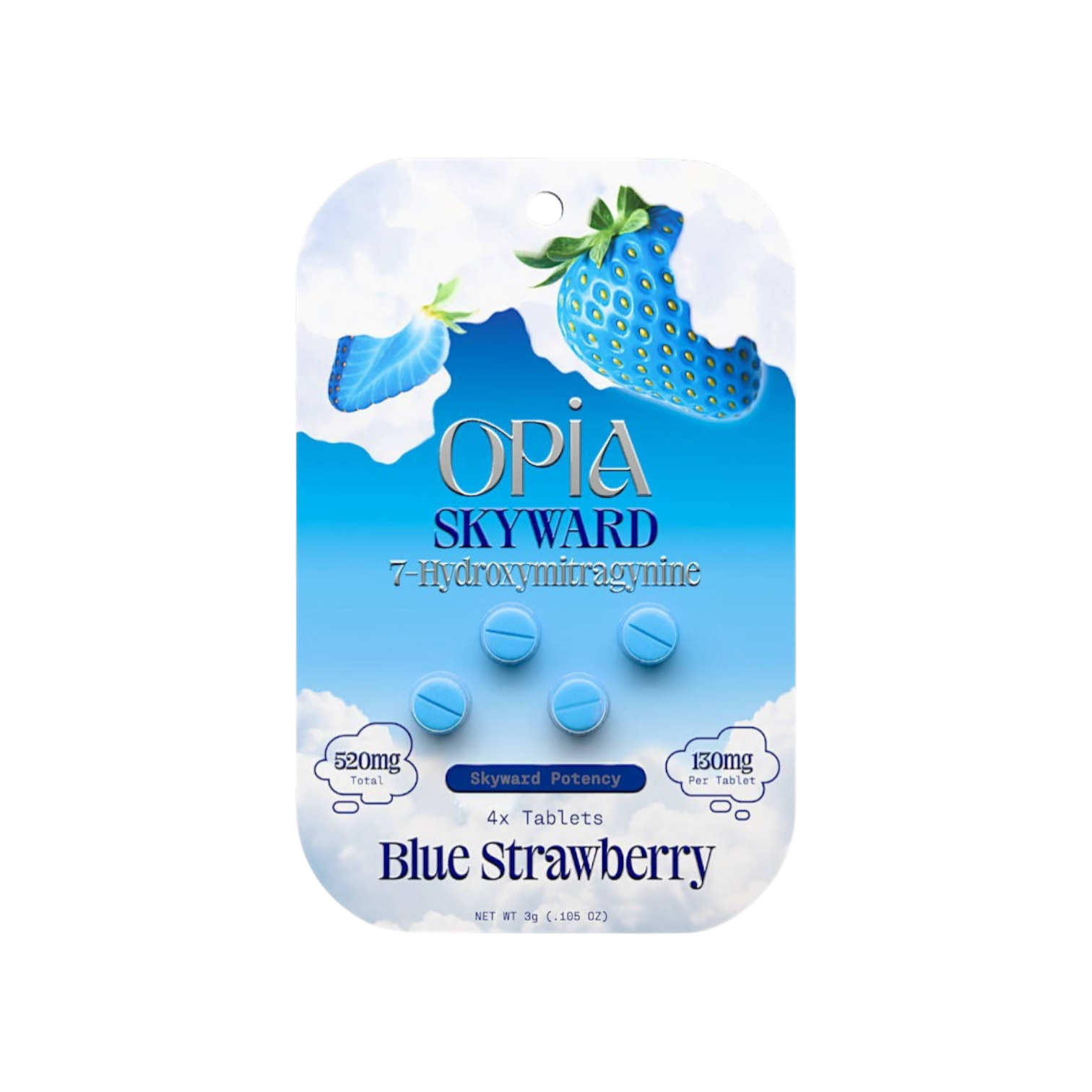 OPIA SKYWARD 7-HYDROXY 130MG PER TABLET (4CT PACK)