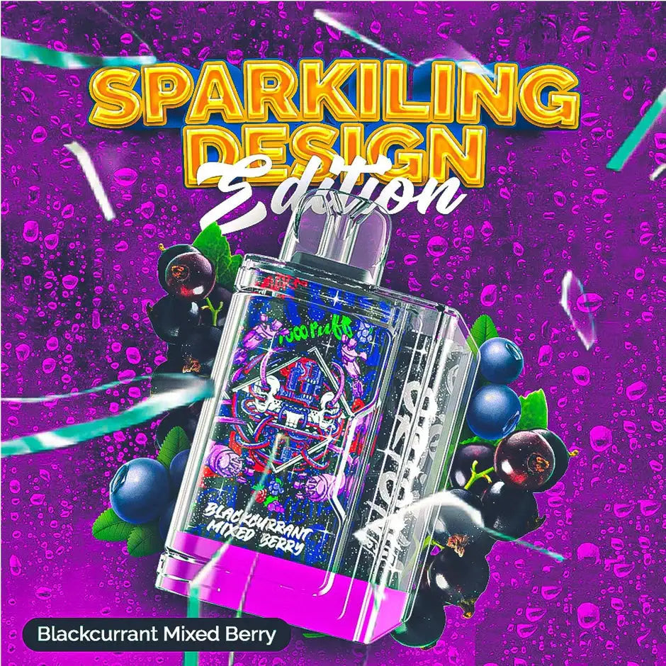 ORION BAR 7500 SPARKLING EDITION - BLACKCURRANT MIXED BERRY