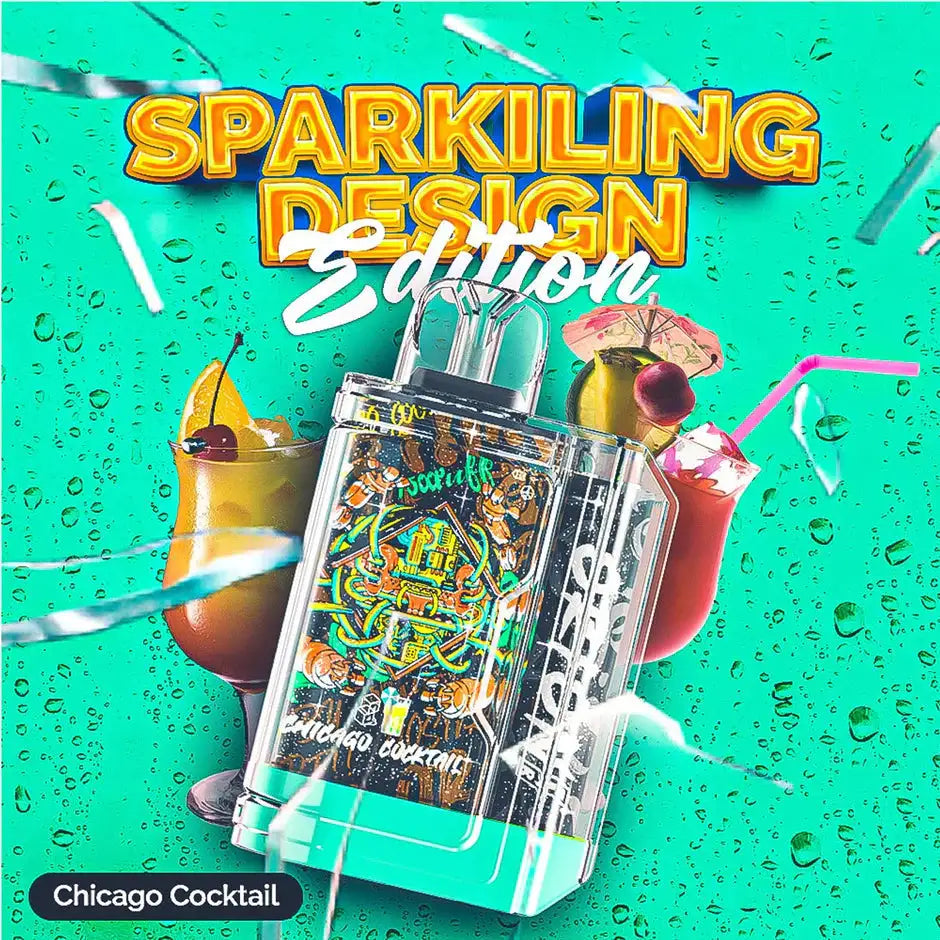ORION BAR 7500 SPARKLING EDITION - CHICAGO COCKTAIL - E-CIG