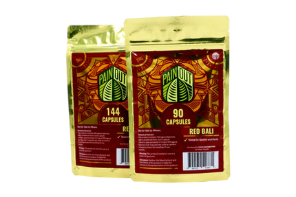 Pain Out Kratom - Pills 90CT | Red Bali - KRATOM