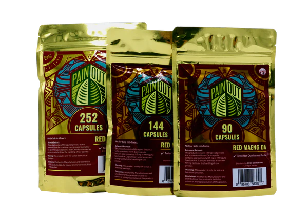 PAIN OUT KRATOM POWDER 36GM
