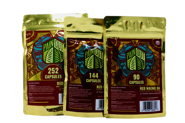 PAIN OUT KRATOM 90CT PILLS