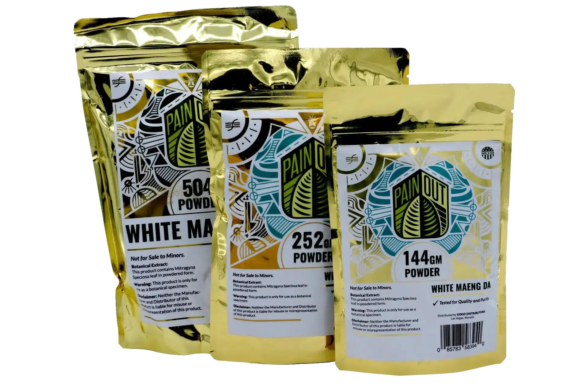 PAIN OUT KRATOM 504CT PILLS