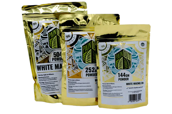 Pain Out Kratom - Powder 144GM | White Maeng Da - KRATOM
