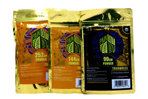 PAIN OUT KRATOM 144CT PILLS