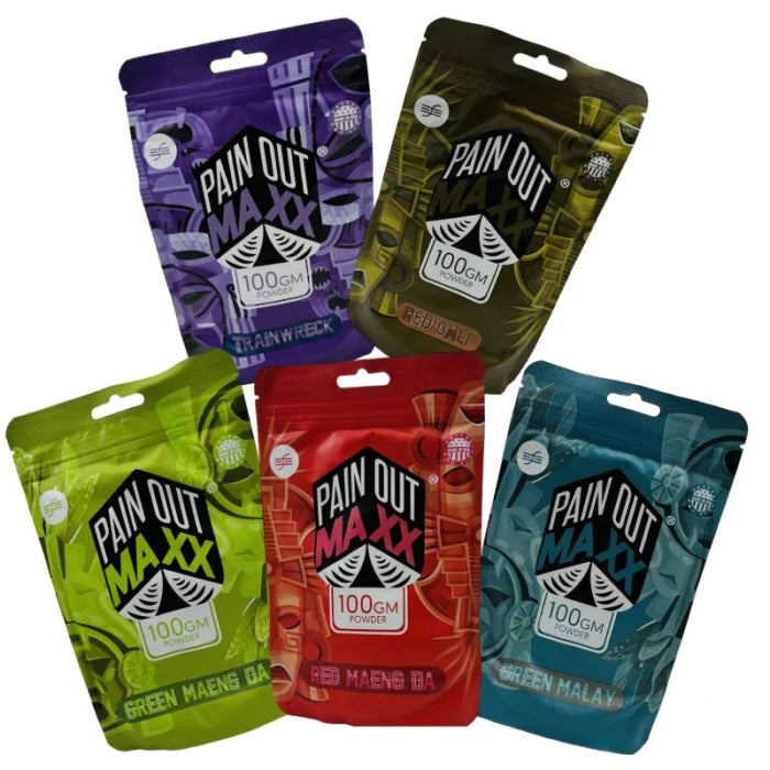 PAIN OUT MAXX 100GM KRATOM POWDER