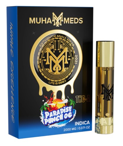 MUHA MEDS 2G THC-A DIAMONDS CARTRIDGE (5CT DISPLAY)