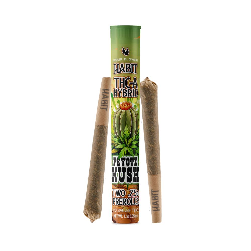 HABIT 1.5 GRAM THC-A PRE ROLLS (10CT/BAG)