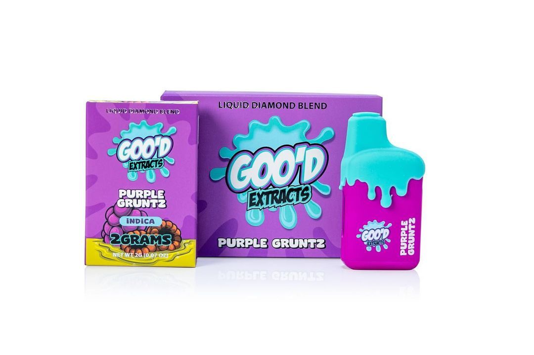 GOO'D EXTRACTS THC-A MELTED DIAMONDS 2 GRAM DISPOSABLE