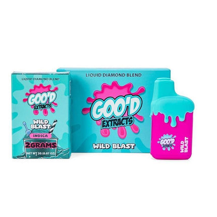 GOO'D EXTRACTS THC-A MELTED DIAMONDS 2 GRAM DISPOSABLE