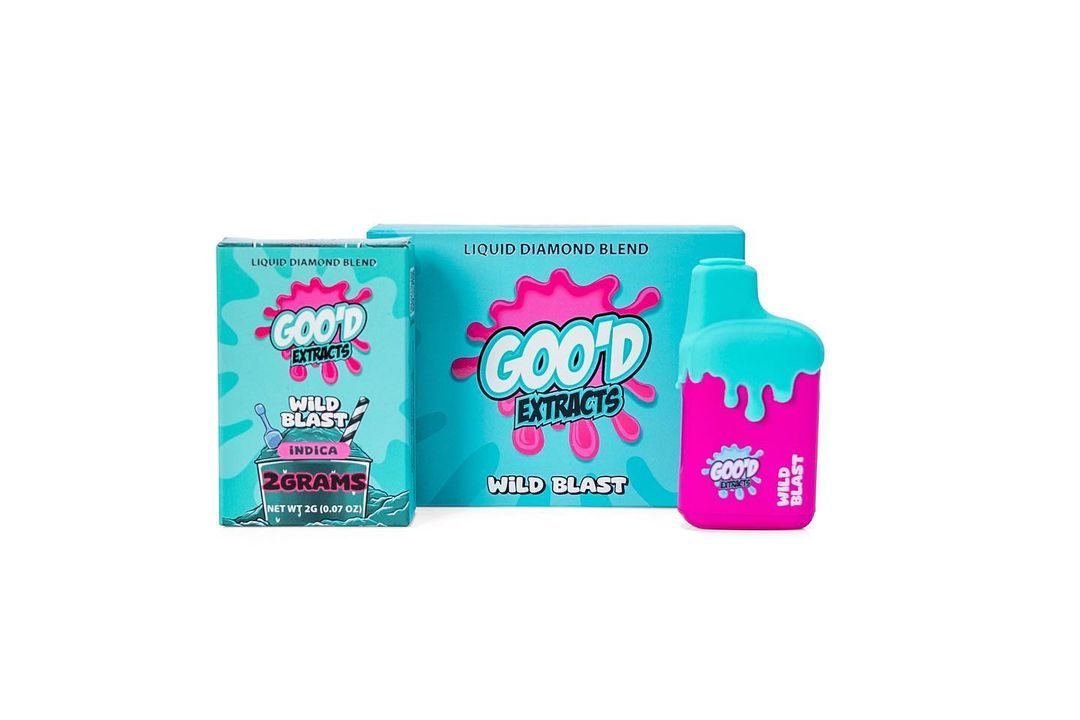GOO'D EXTRACTS THC-A MELTED DIAMONDS 2 GRAM DISPOSABLE