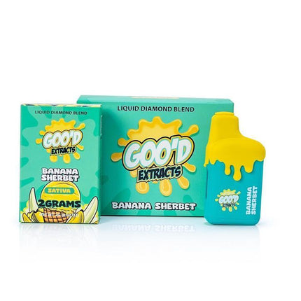 GOO'D EXTRACTS THC-A MELTED DIAMONDS 2 GRAM DISPOSABLE