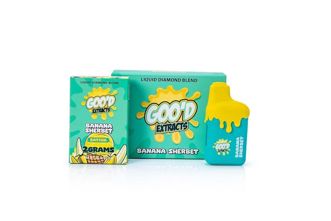 GOO'D EXTRACTS THC-A MELTED DIAMONDS 2 GRAM DISPOSABLE