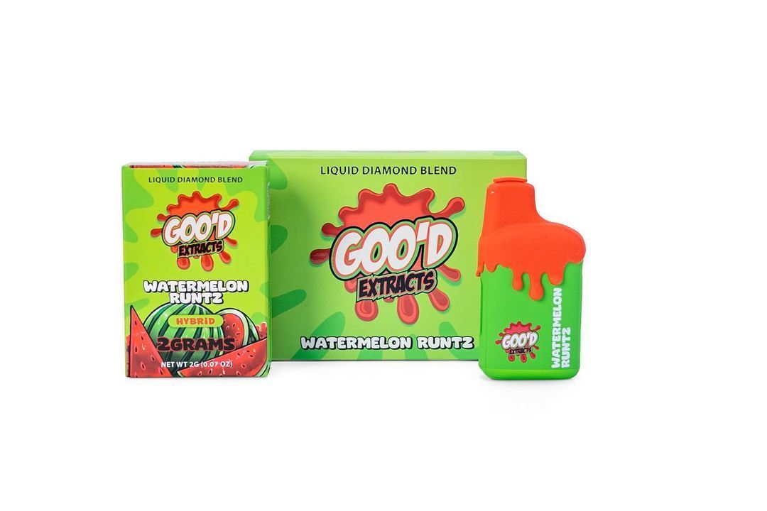 GOO'D EXTRACTS THC-A MELTED DIAMONDS 2 GRAM DISPOSABLE