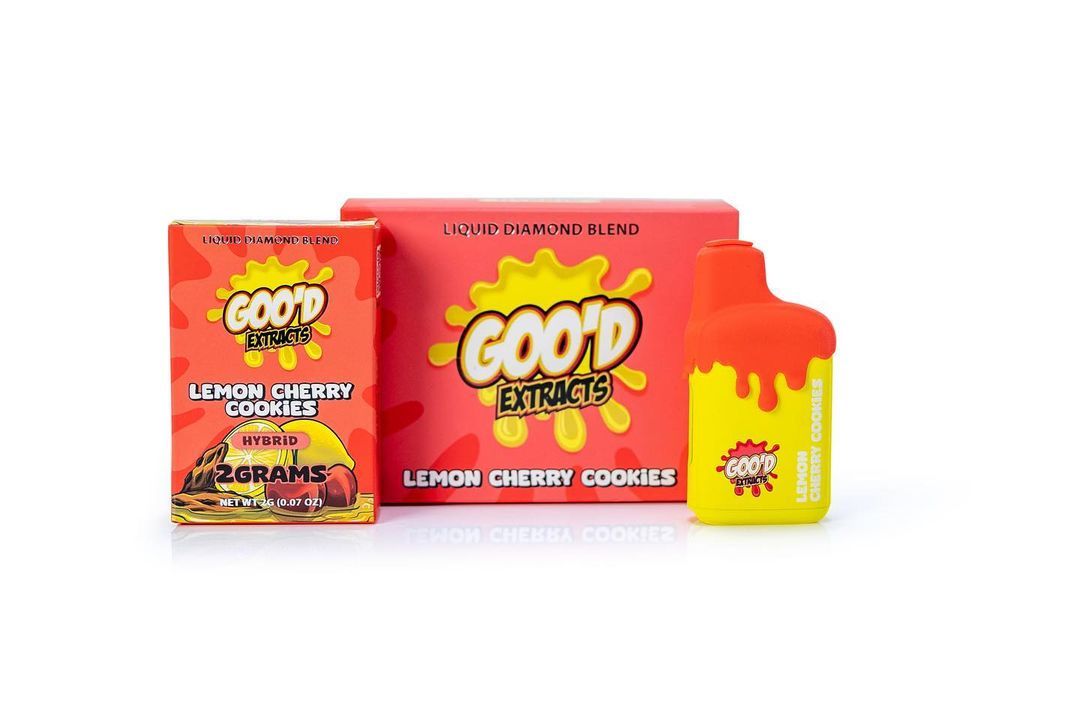 GOO'D EXTRACTS THC-A MELTED DIAMONDS 2 GRAM DISPOSABLE