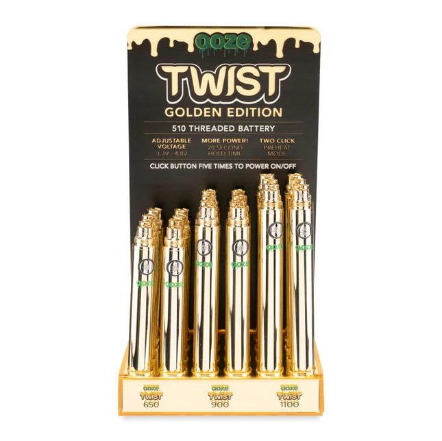 OOZE TWIST BATTERY DISPLAY (24CT/BOX)